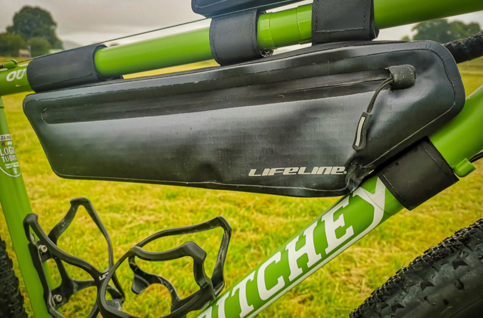 LifeLine Adventure Frame Bag review | off-road.cc